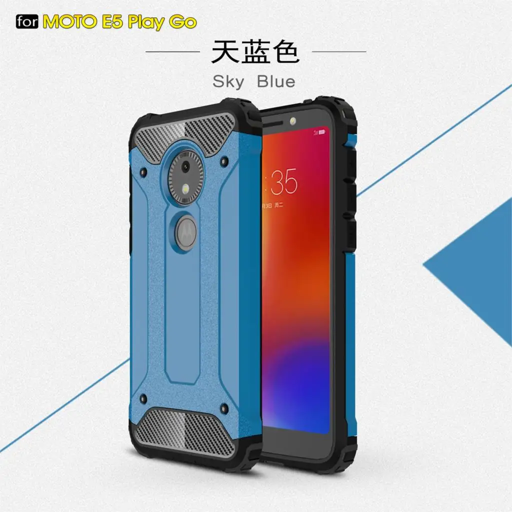 

Case For Moto E5 Play Go XT1920-15 XT1920-16 Mobile Case Cover Motorola E5 Play Go Armor Case XT1920-19 XT1920-18 XT1920-17