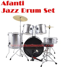 5 font b Drums b font 2 Crash Cymbals Silver color Afanti font b Music b