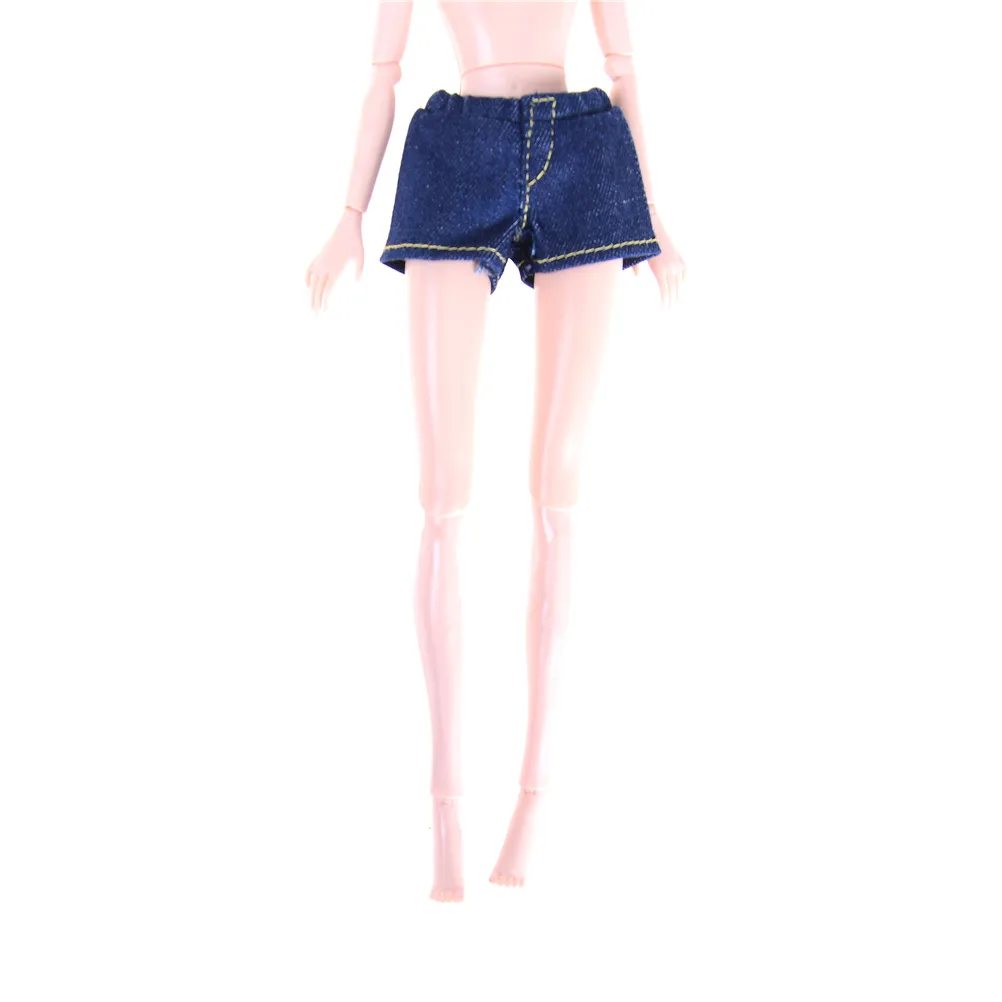 Для Blythe 1/6 BJD куклы, эластичные джинсы, брюки, шорты, длинные штаны для девочек, кукольная одежда, модная одежда, аксессуары