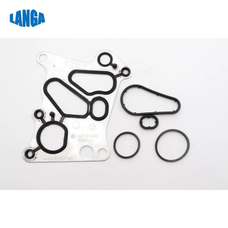 

Automotive Parts Genuine quality Oil Filter Housing Gasket / Radiator Oil for Mercedes Benz OEM : 2711840280 2711840380