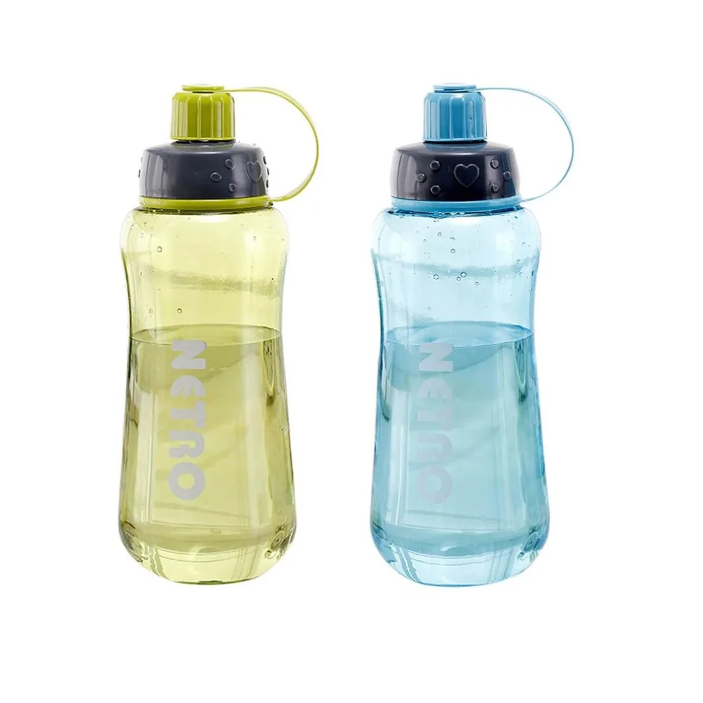 

800/1000/1500ML Portable Sports Students Water Bottle Plastic Outdoor Sports Cycling Hiking Camping Drinking Bottle