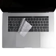Силиконовая крышка клавиатуры для Apple Macbook Pro 13 15 дюймов 1707/1706 с сенсорной панелью модель США мягкая защита