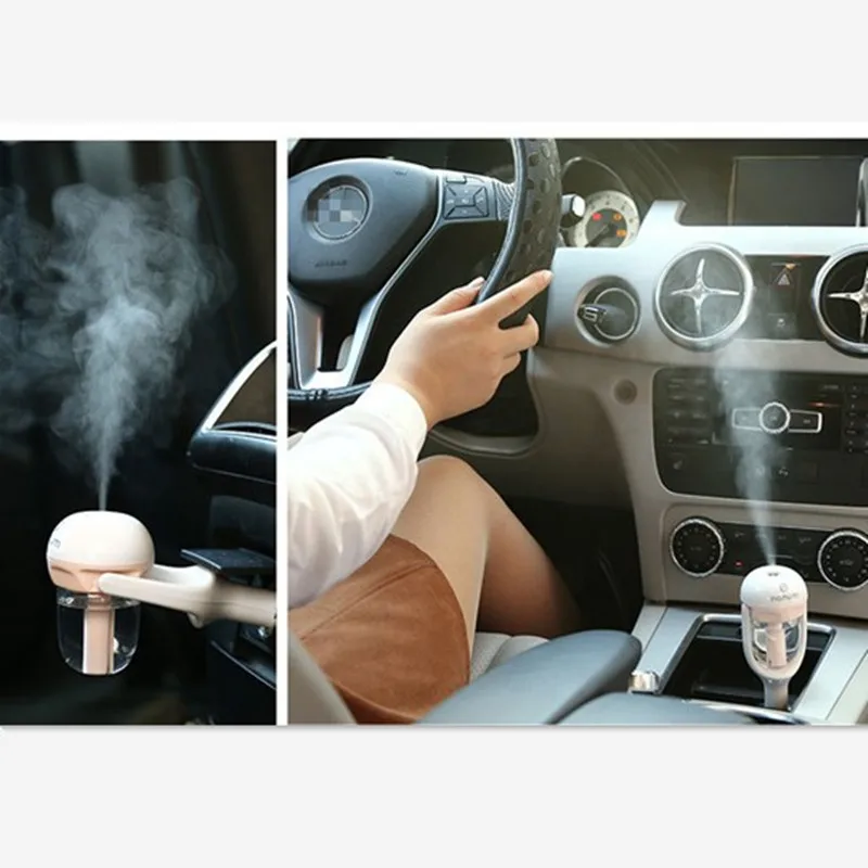 New Car Humidifer Air Puriifer Aroma Diffuser Sprayer Mute Mist Maker Auto Car Fragrance Spray