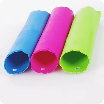 

100pcs Household Magic Silicone Garlic Peeler Peel Easy Useful Kitchen Gadgets Cooking Tool OPP Bag Package wen6635