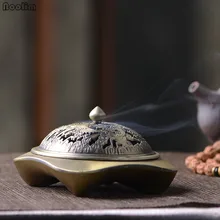 NOOLIM дракон сплав курильница для сандалового дерева чай ремесла Античная благовония горелки для гостиная и дома украшения дома