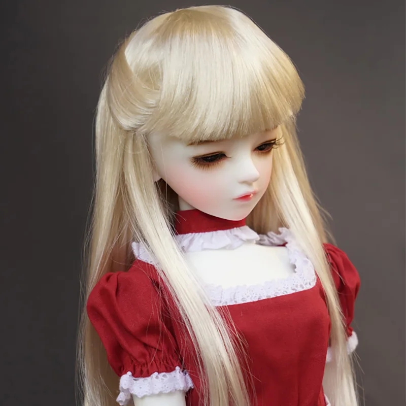 Кукла Cateleya BJD SD парики имитация мохеровой куклы Lmitation длинные прямые волосы стиль