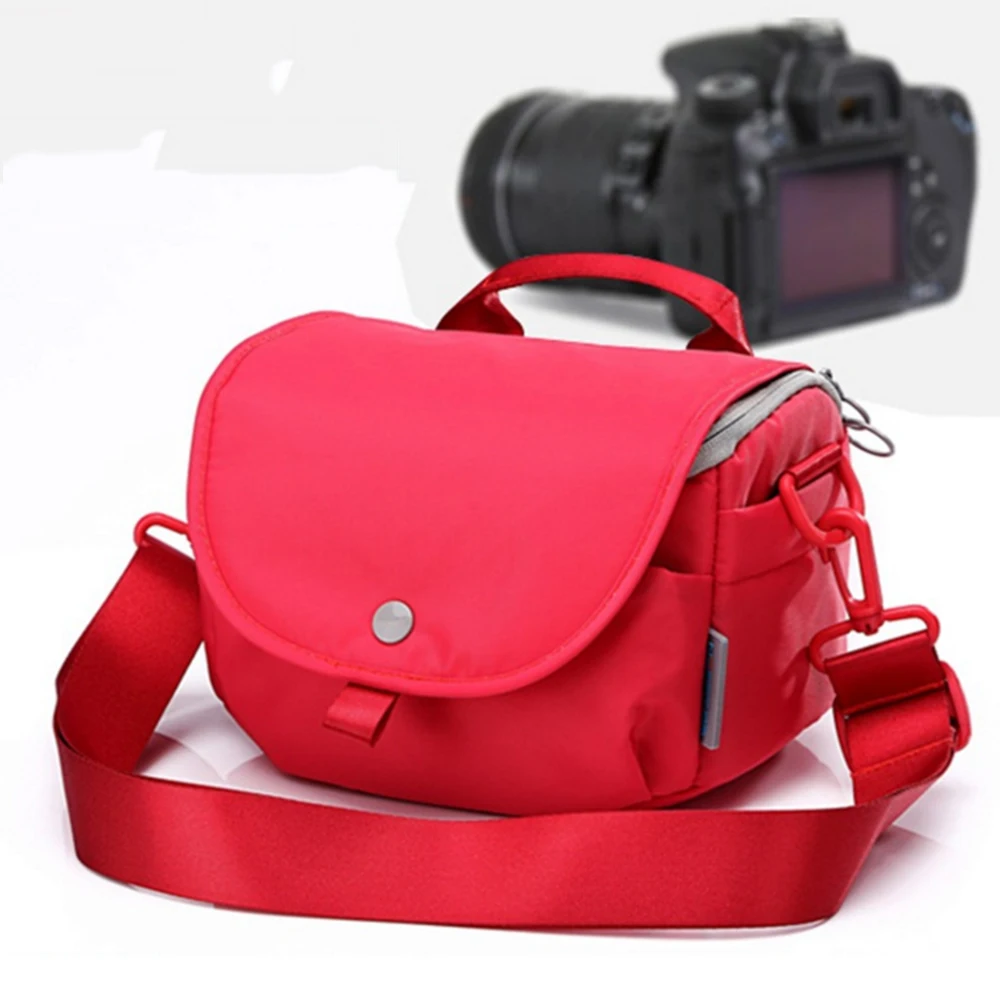 Fashion Nylon Waterproof DSLR Camera Bag Shoulder for Nikon DSLR D3500