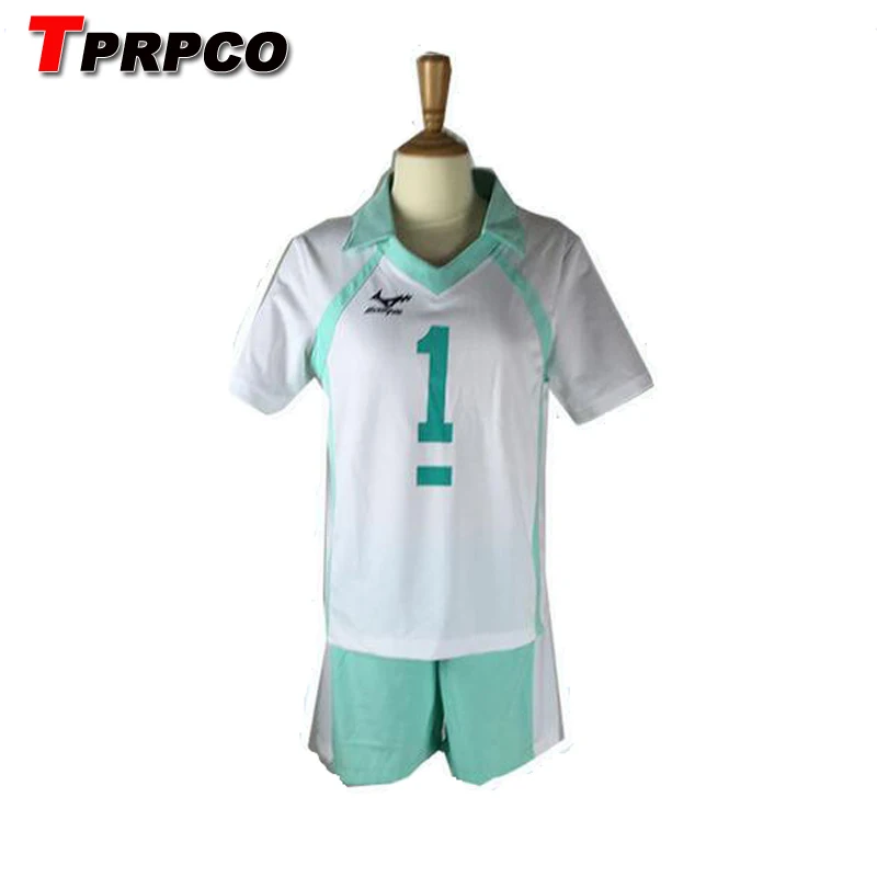 

Haikyuu!! Aoba Johsai VBC High School Cosplay Oikawa Tooru Volley ball Club Jersey Cosplay Costume Uniform Sportwear NL1621