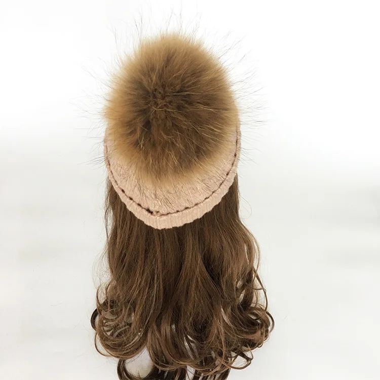 2018 Winter New Arrived Lady Pompom Hat Wool For Women's Cap Solid Color Hairball Casual Skullies Beanies ACI51 (6)