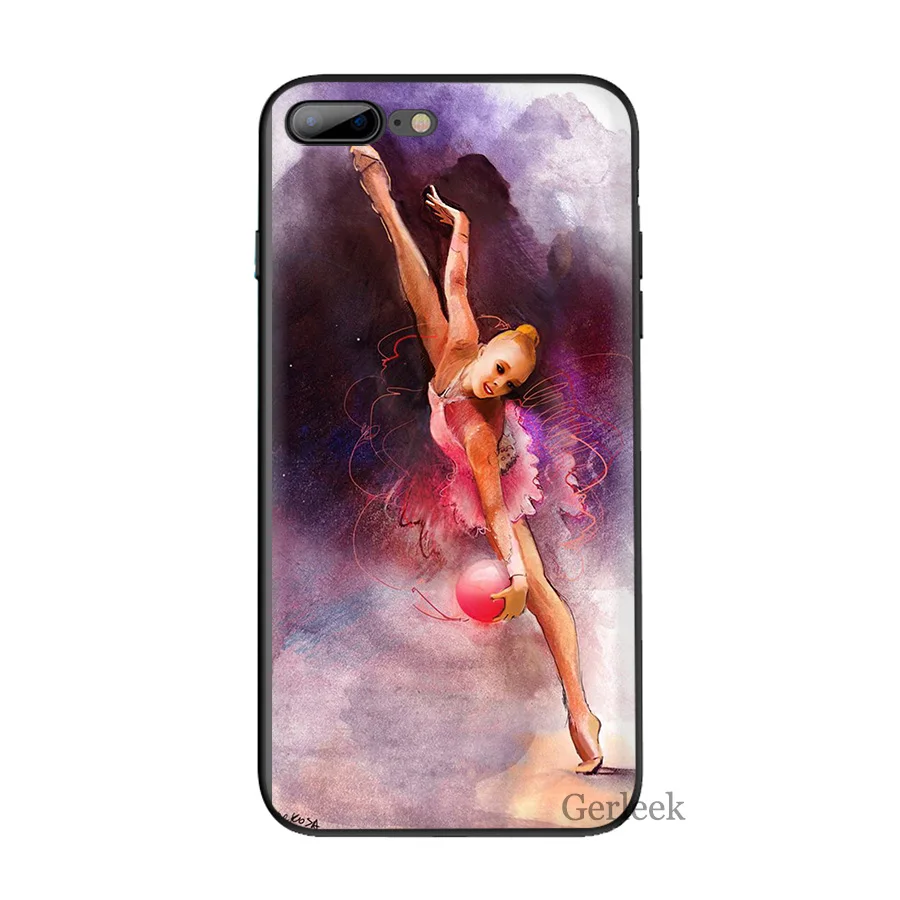 Чехол для телефона с рисунком девочек спортивный красочный чехол iPhone 11 Pro Max 6 6S 5 5S