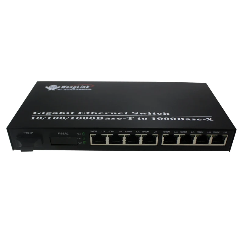 1 пара Ethernet преобразователь для оптоволоконных медиа систем 25 ГГц 8 портов|media