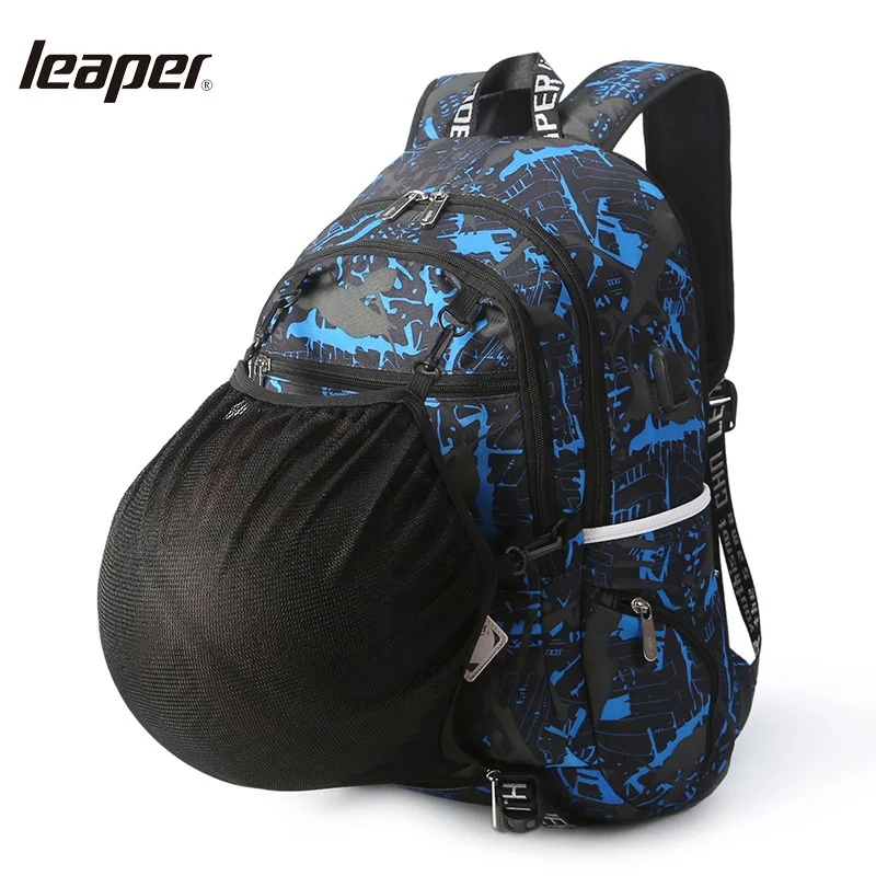

Leaper Brand Camouflage Backpack USB Charging Anti Theft Laptop Backpack 15.6 Inch Schoolbags For Teenagers Girls JJ015