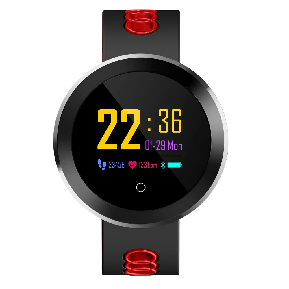 

Colorful Smart Watch Band Q8 Pro Smart Sport Bracelets OLED Touch Screen Motion Analysis IP68 Waterproof Fitness Tracker Men Boy
