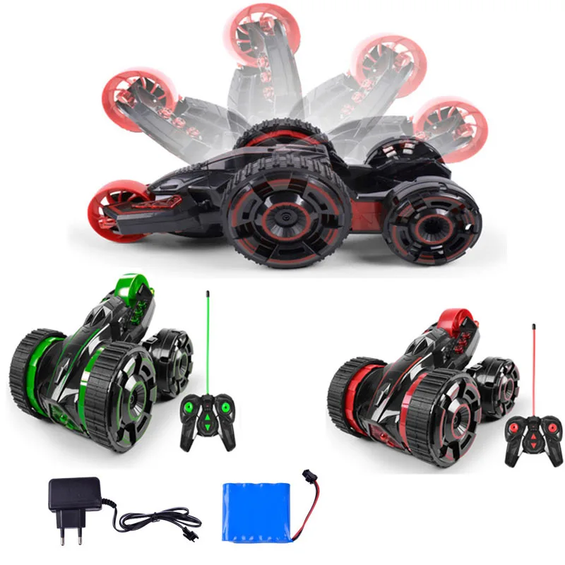 New 6 channel flip stunt car wireless remote control car models dumping