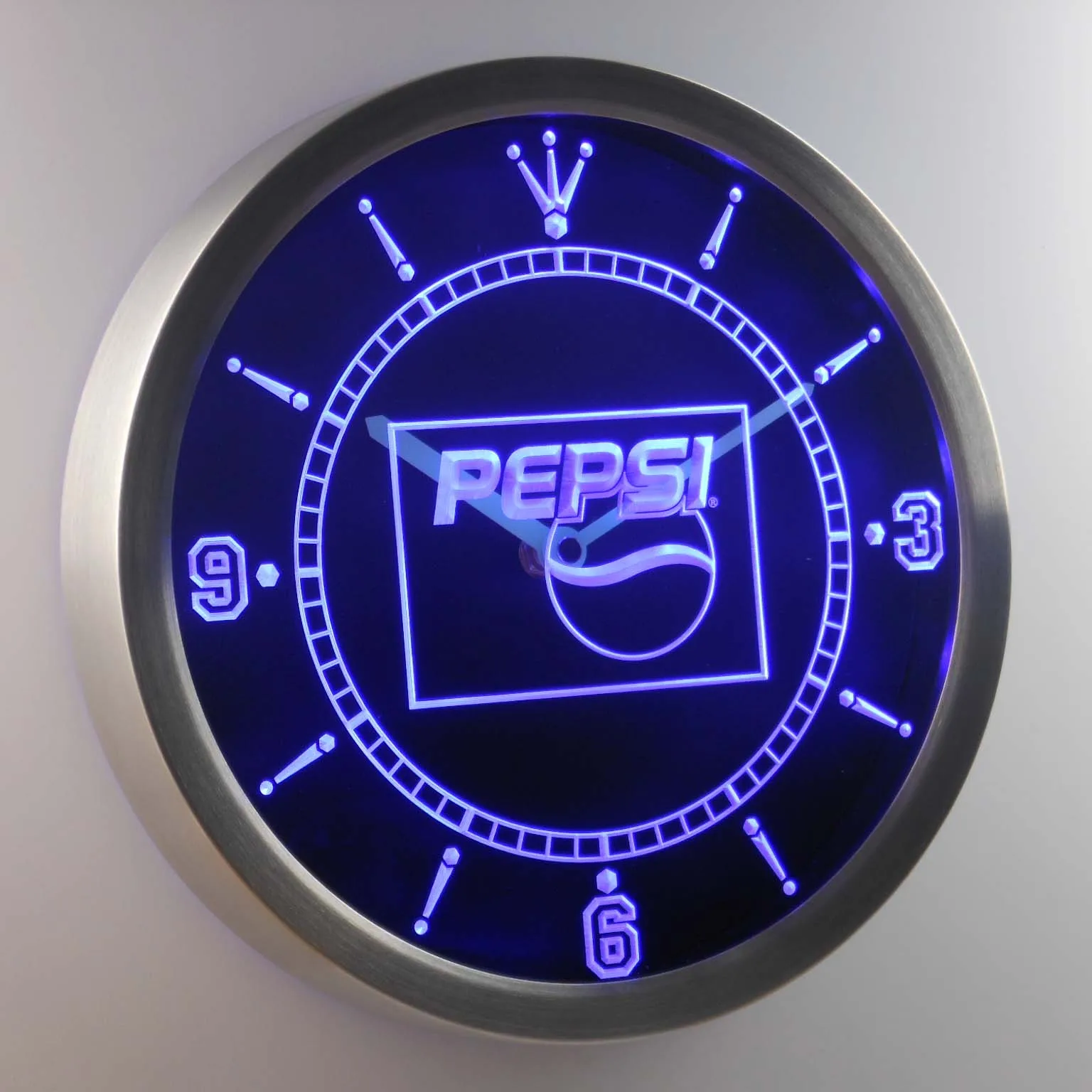  nc0095 Pepsi Neon Light Signs LED Wall Clock - 32842929297