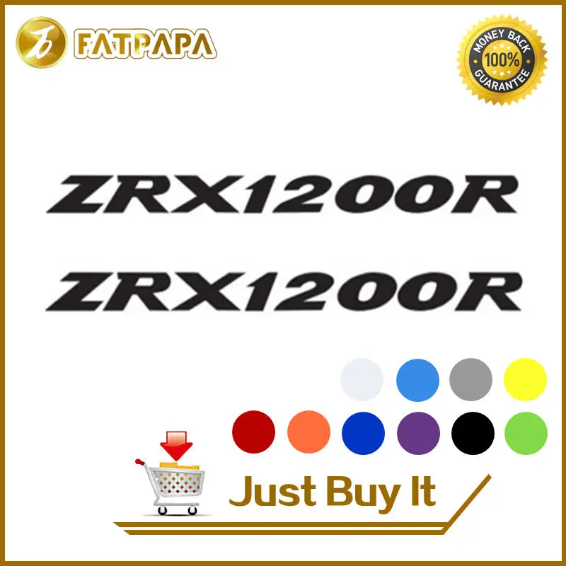 

motorcycle bike Fuel tank Wheels Fairing notebook Luggage helmet MOTO Sticker decals For KAWASAKI ZRX1200R ZRX1200 ZRX 1200