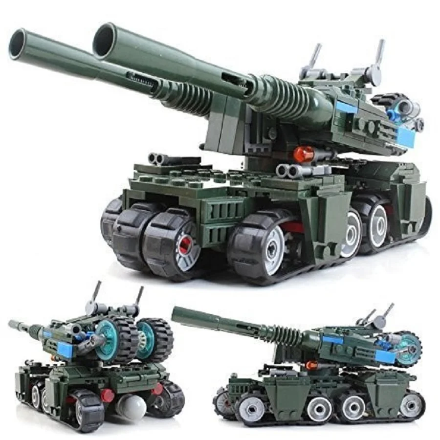 ABS строительные блоки Red Alert 3 Apocalypse Tank 380 шт совместимые ведущие Кирпичи игрушки