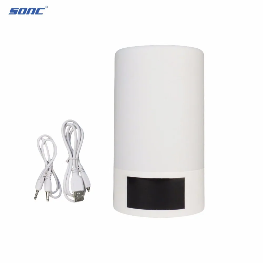 Soac m6 лучшие bluetooth колонки с 6 цвета светодиодные подходит для пикников и кемпинга
