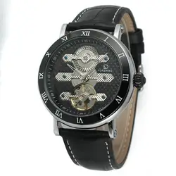 Импортные товары Горячая Распродажа высококачественный кожаный ремень Для мужчин автоматические механические часы