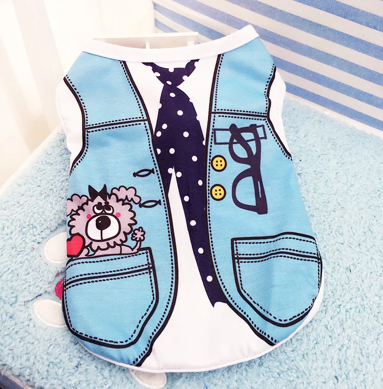 

2019 Summer New Arrival Dogs Vests Dog Clothes Breathable Vests Large Size XXL Fashion Style Pets Supplier Free Shipping