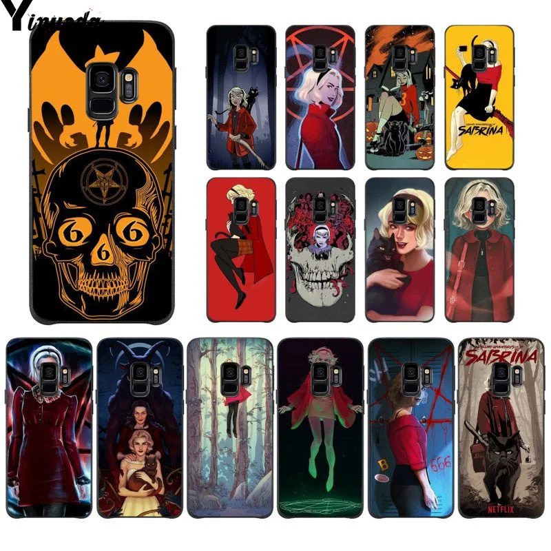 

Yinuoda Chilling Adventures of Sabrina Soft Silicone Phone Cover for Samsung S9 S9 plus S5 S6 S6edge S6plus S7 S7edge S8 S8plus