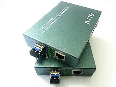 

Медиаконвертер SFP 1000 м Одномодовый двойной волоконный 20 км LC 1310 нм внешний источник питания гигабитный трансивер