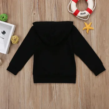 Newborn Baby Boy Girl Hoodie Tops Toddlers Kids Hooded Sweatshirt Mini boss Pullover 5