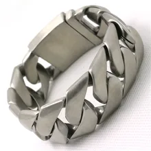 Bc0072 161 г 25 мм Тупая польского Прохладный браслет 316L Нержавеющая сталь США Байкер Стиль Одежда высшего качества Горячая подарок ко Дню Святого Валентина