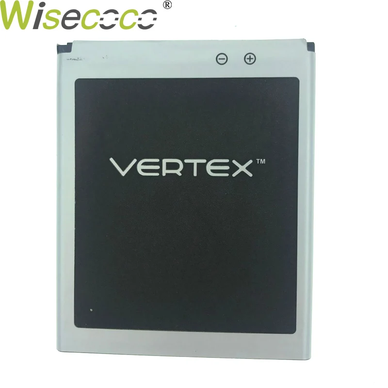 

WISECOCO In Stock High Quality 2019 New 2000mAh Battery For Vertex Impress Open Mobile Phone With Tracking Number