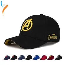 New 9 Colors Movie Avengers Baseball Hat Halloween Party Cosplay Caps Men Avengers 4 Endgame Cap Embroidery Letter Cap