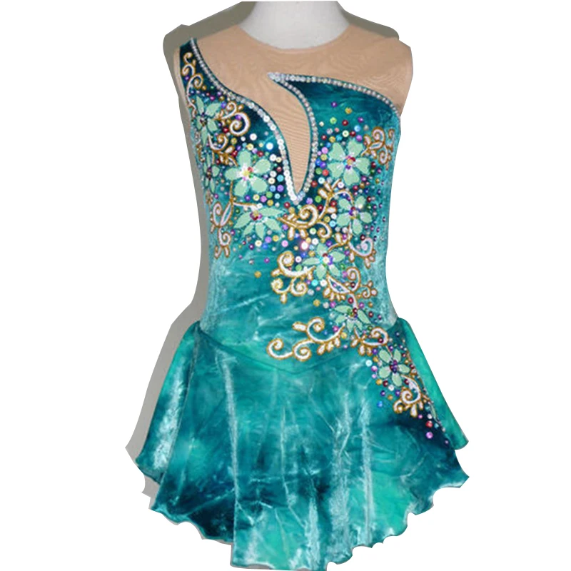 

Customization Skating Competition Dresses Ice Skating Figure Skating Dress Gymnastics Adult Child Girl Dance Wear