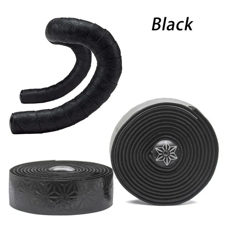 All black Supacaz супер липкая лента для руля Kush Bartape оригинальная лента supacaz лента для шоссейного велосипеда углеродная велосипедная лента - Цвет: All black