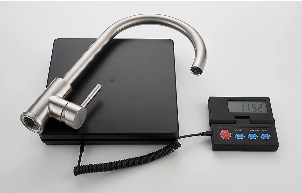 LEDEME Brass Kitchen Faucet Drinking Water Filter Kitchen Faucet Tap for Kitchen Sink Faucet 360 Hot and Cold Water L4998-3