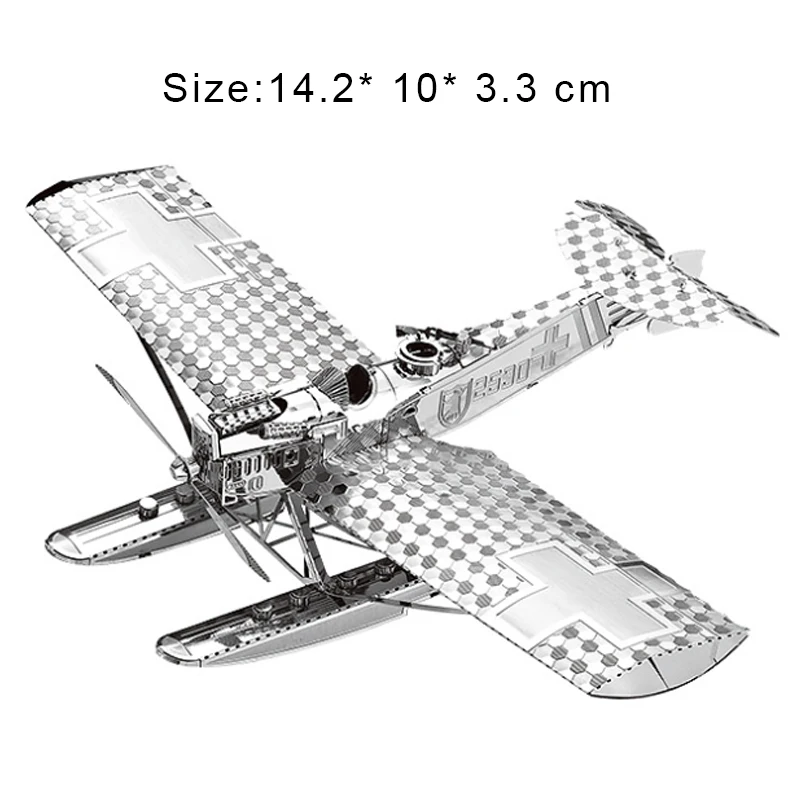 Металлические 3D пазлы Hansa brandeburg W29 серебристого цвета Обучающие игрушки