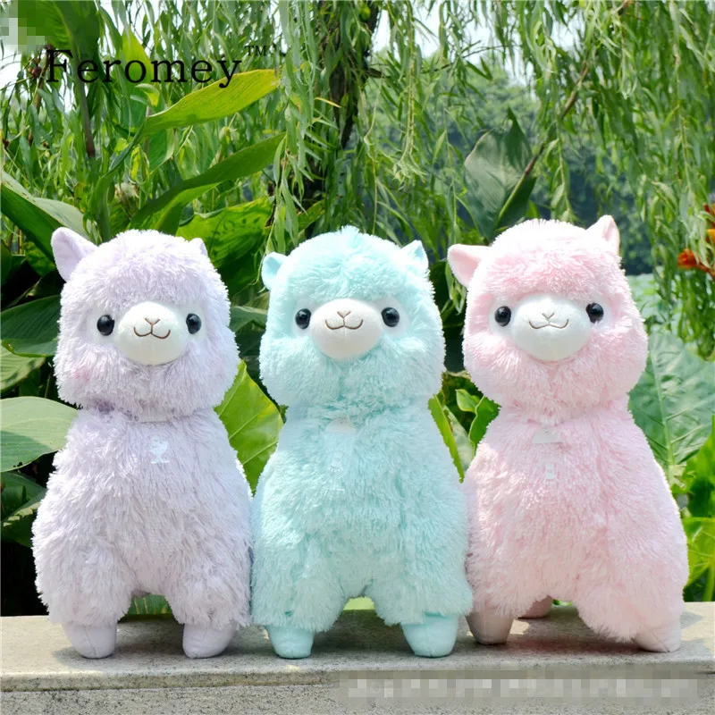 35 см/45 см японский Alpacasso Мягкие плюшевые игрушки кукла гигантские мягкие животные лама игрушки Kawaii Альпака плюшевые куклы дети подарок на день рождения