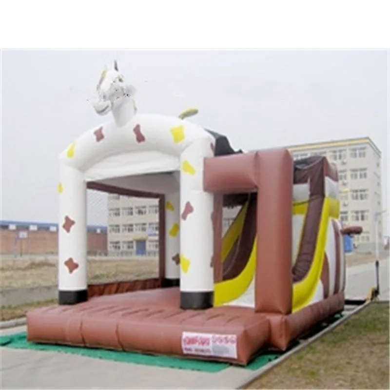 

PVC kids playground equipment indoor and outdoor inflatable slide/soft playground bouncer