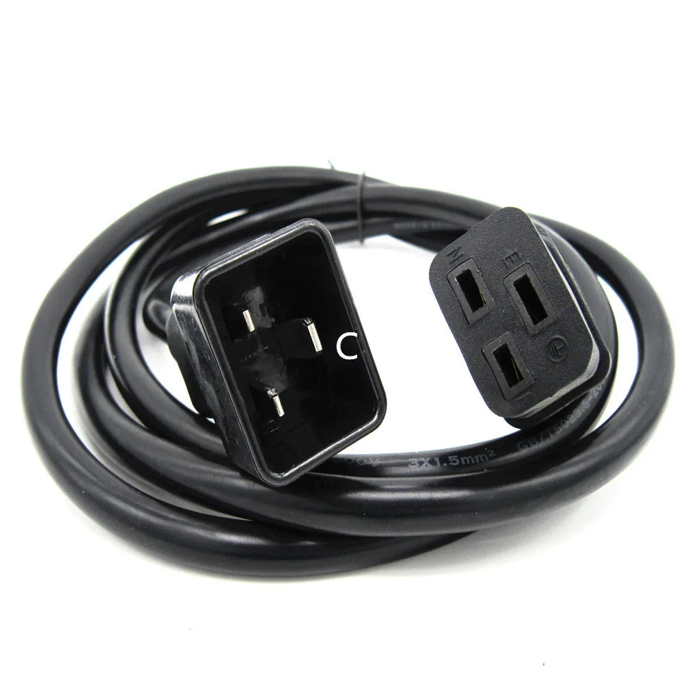 6FT 10FT UPS Power extension lead, IEC C19 to C20 Power Cord Lead For