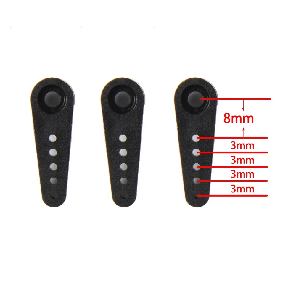 

3 Pieces 25T Standard Servo Arm Horn Fit KST/GDW/DEKO XL520 GAUI X5 A07 A06 Helicopter S