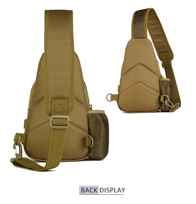 Нейлоновый Водонепроницаемый Военный туристический вещевой рюкзак, модный Мини Мужской нейлоновый Камуфляжный нагрудный треккинг, сумки для джунглей, Mochila BP-151