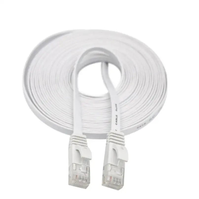 Топ Мода 2 м RJ45 CAT6 Ethernet сетевой кабель LAN плоский UTP патч маршрутизатор интересный Лот prolunga usb удлинитель