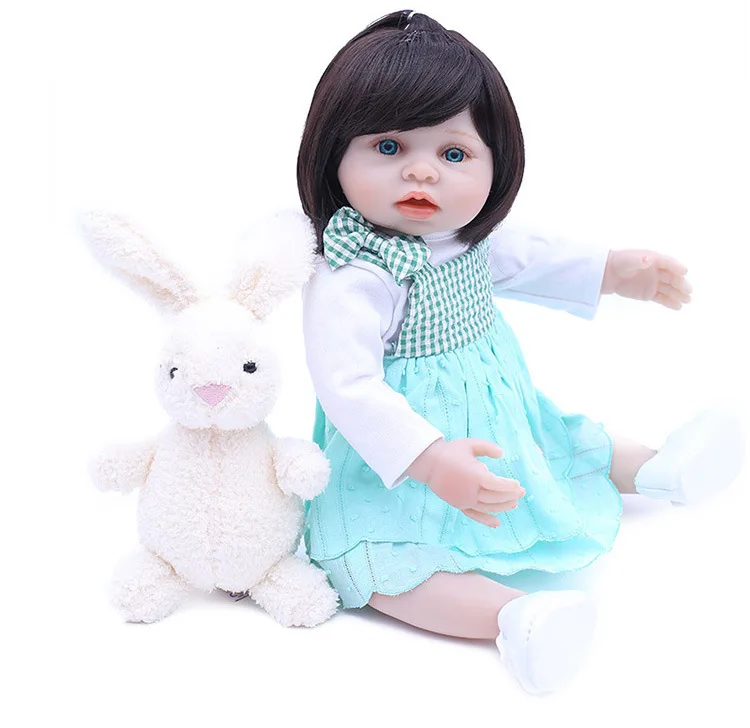 

The baby doll children's toys, simulation All glue can enter the water bath baby reborn dolls