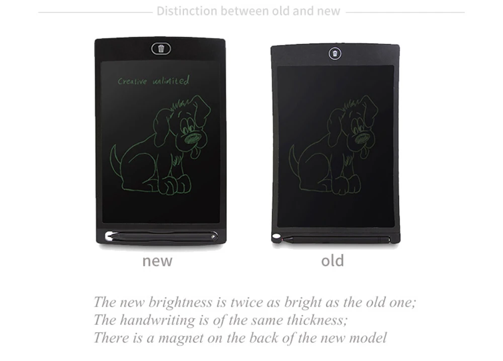 Firstmemory 8,5 ''графический планшет ЖК-планшет для письма Сенсорная панель электронный почерк доска с стилусом детские подарки