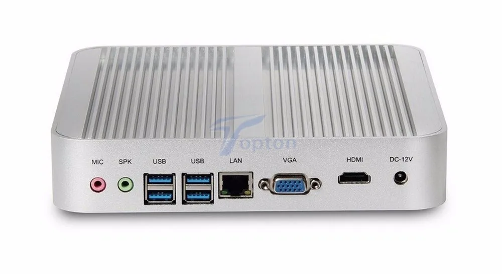 Win10 3 Years Warranty Fanless Mini PC Nuc Computer i3 5005U 4K HTPC TV Box Free Shipping