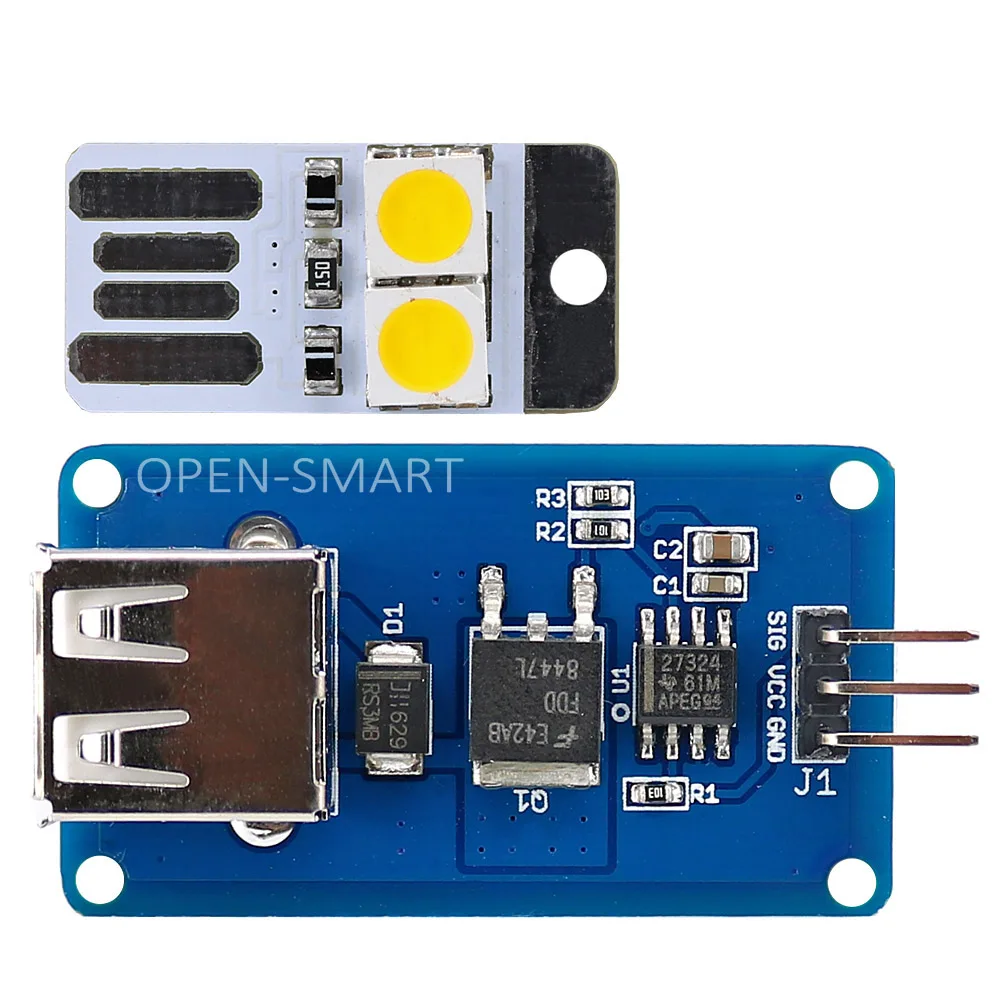 USB FAN Driver+LED 1