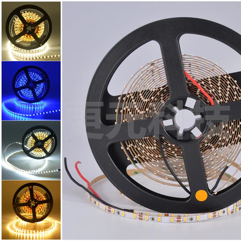 5M SMD 4mm 3014 120led/M 600LEDs Super bright Led Strip Light Fridge