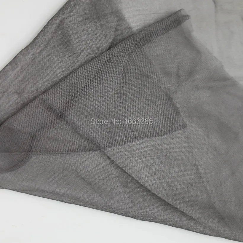 silver fiber netting fabric (20)