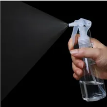 200 мл Портативный прозрачный Пластик бутылка-спрей для волос для увлажнения грима распылитель точный спрейер тумана Парикмахерские ножницы для волос аппликатор бутылки