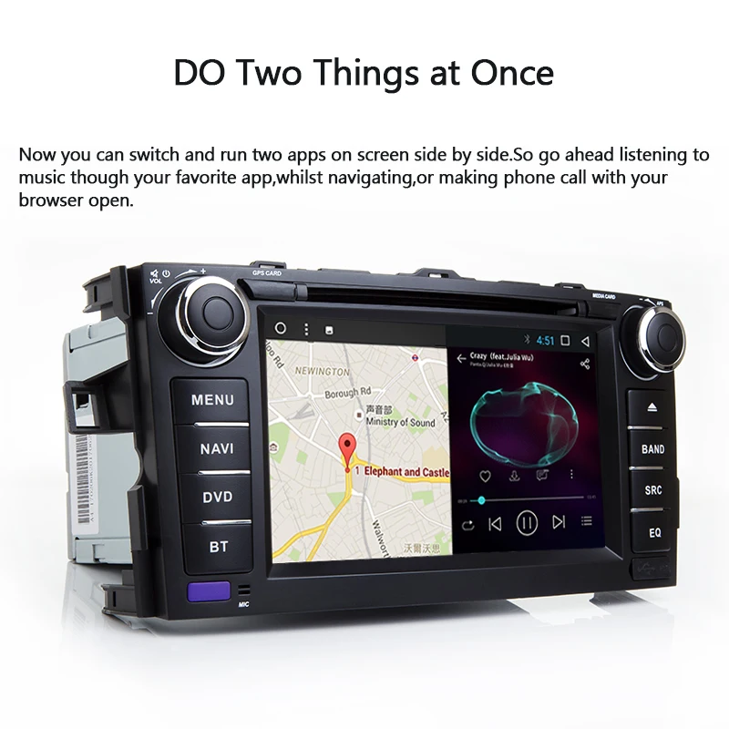 Discount Android 8.1 Car Audio Radio DVD Player For Toyota Auris hatchback Corolla Vehicle GPS Navigation Raido BT Wifi/4G MAP DAB+ 3 Discount Android 8.1 Car Audio Radio DVD Player For Toyota Auris hatchback Corolla Vehicle GPS Navigation Raido BT Wifi/4G MAP DAB+ 3