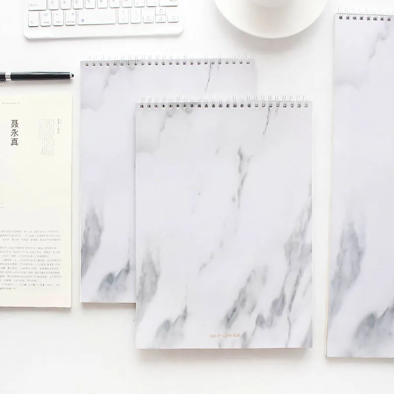 

A3 A4 SketchBook Artist's Choice Sketch Pad For Painting Drawing Diary Journal Creative Marble Notebook Gift School Supplies