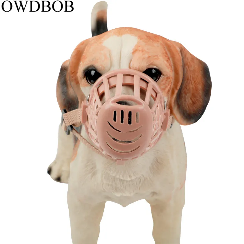 OWDBOB намордник для маленькой собачки корзина пластиковая антикусающая